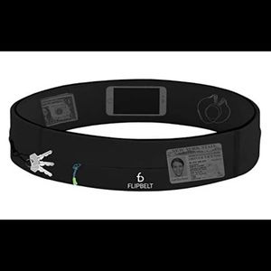 FlipBelt Zipper Running Belt for Phones, Running Fanny Pack, USA Company